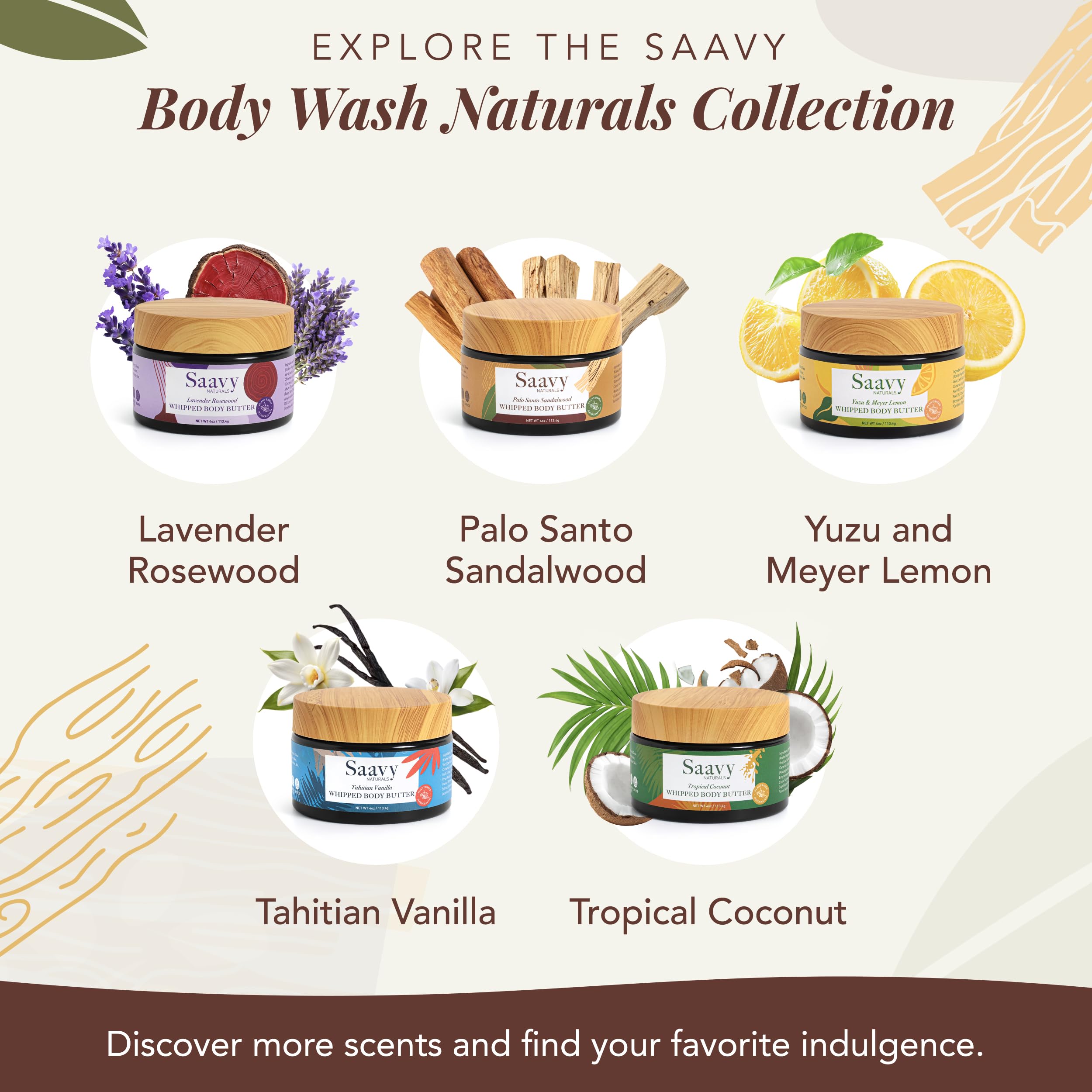 Saavy Naturals gift-ready packaging ideal for thoughtful self-care gifts.