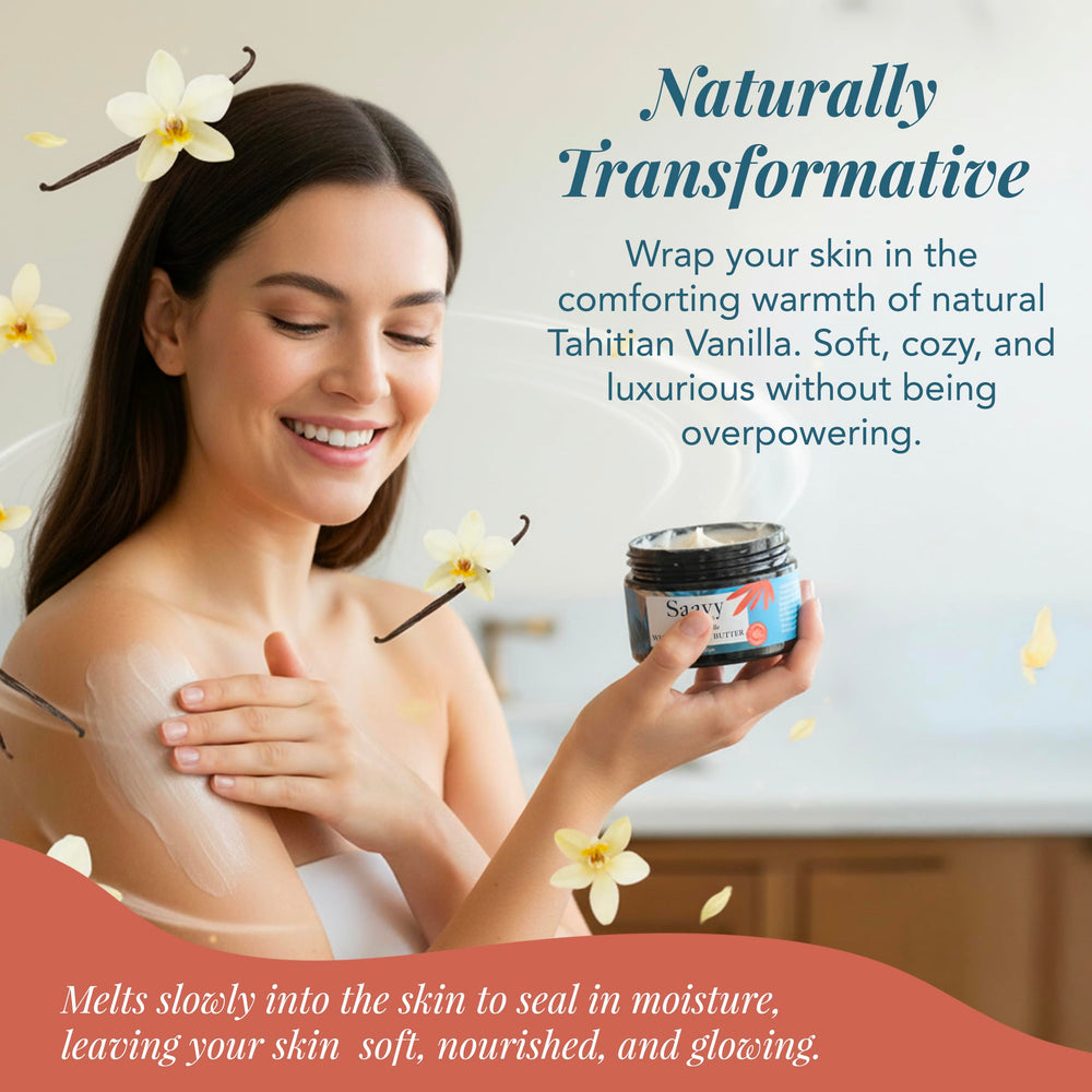 Saavy Naturals gift-set display – ideal for gifting clean skincare lovers.