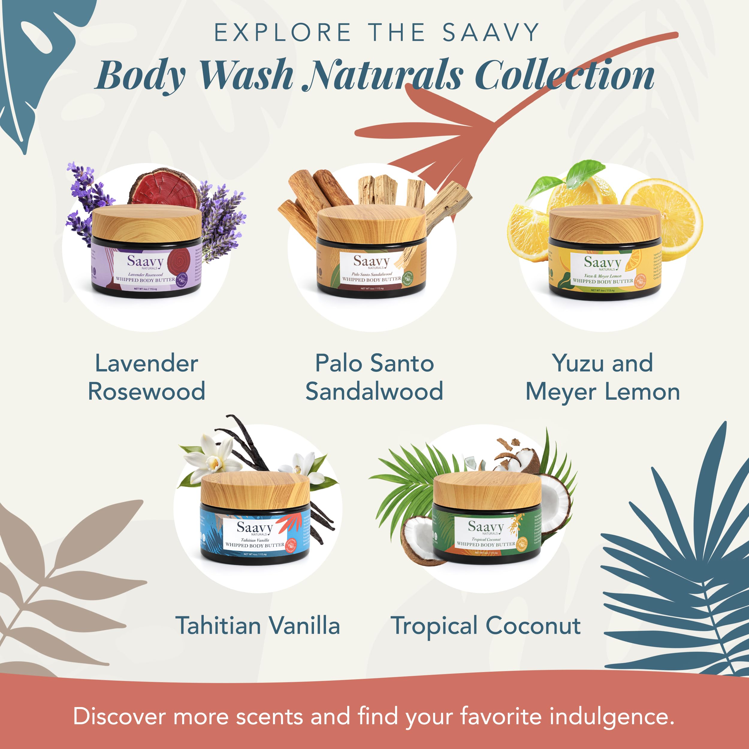 Saavy Naturals USA-made jar – small-batch luxury in a 4 oz container.