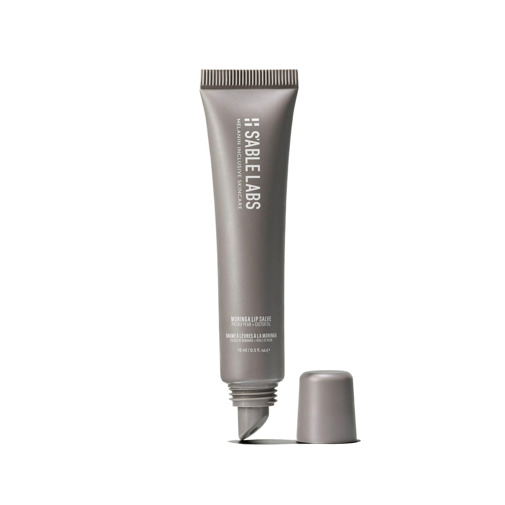 Marshmallow root and licorice root ingredients in S'ABLE Labs lip salve.