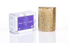 SABUN NATURALLY LAVISH foamy lather demonstrates skin-friendly cleansing.