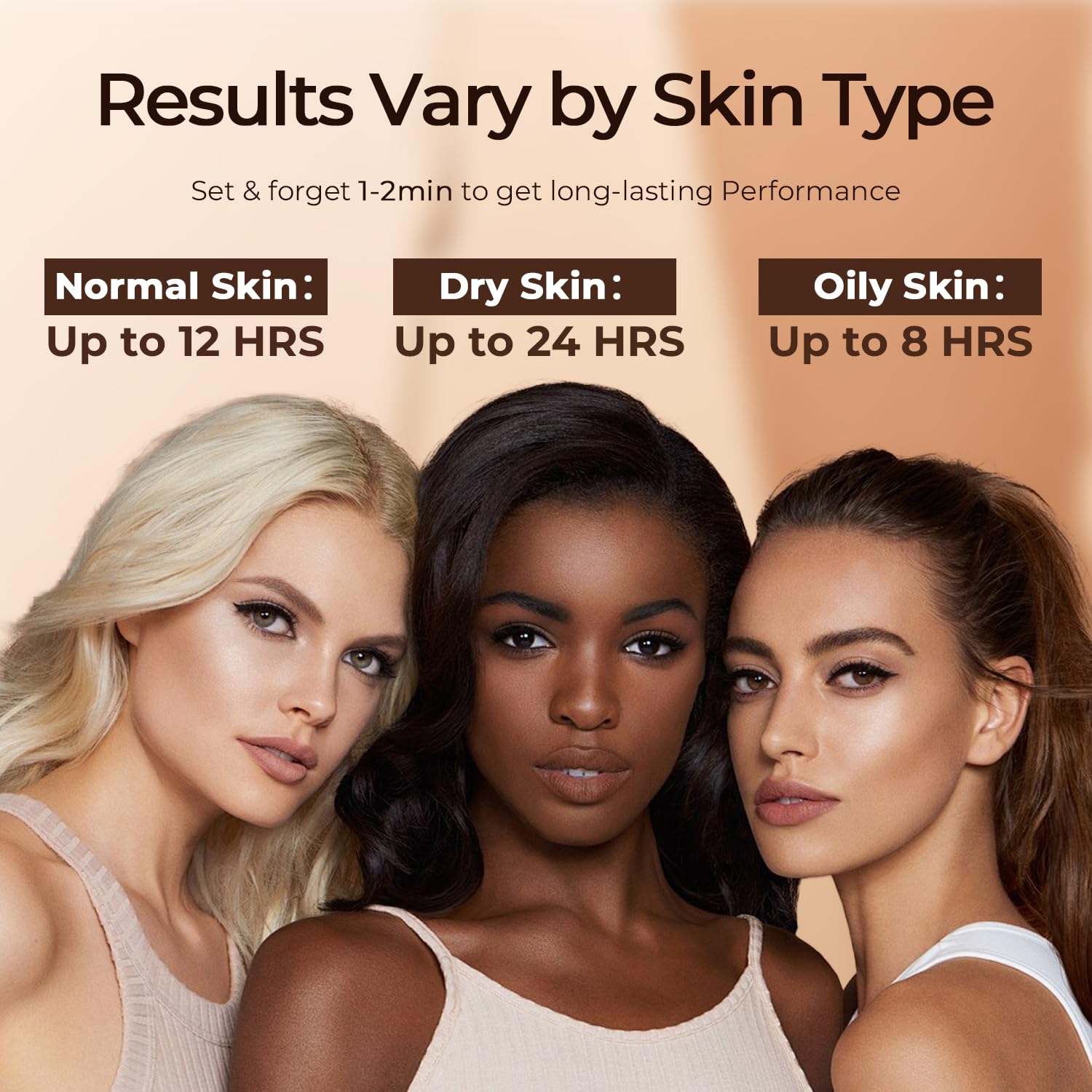 SACE LADY Eyebrow Gel finish highlighting waterproof wear and transfer resistance.