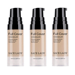 SACE LADY 3-pack concealer tubes for full coverage and a natural look.