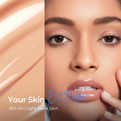 SACE LADY Bare Touch swatch on arm demonstrates natural color match and blend