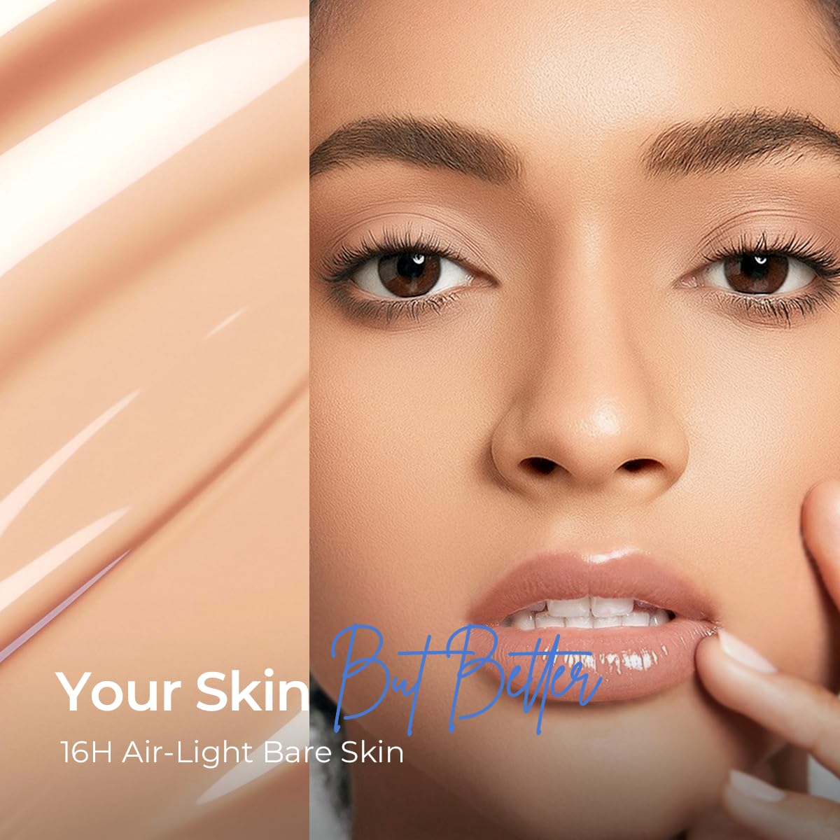 SACE LADY Bare Touch Skin Tint swatches showing natural shade for everyday blend.
