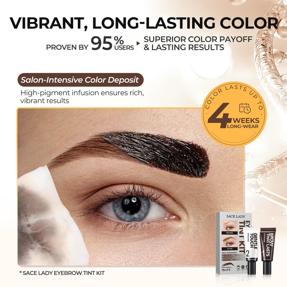SACE LADY Eyebrow Color Kit color base ready for customization