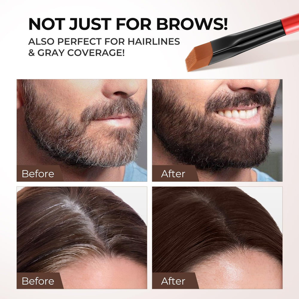 SACE LADY hairline pen to extend color beyond brows if desired.