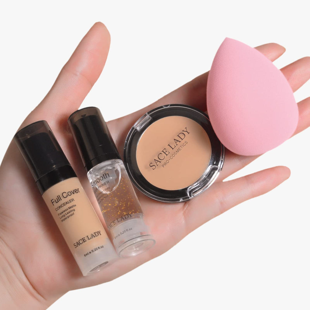 SACE LADY long-lasting concealer pack shows all-day wear.