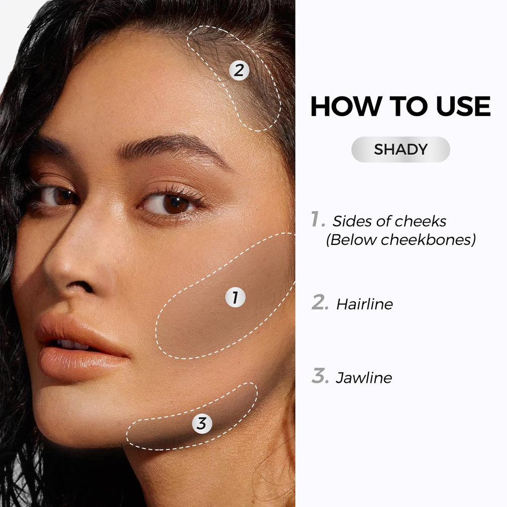 SACE LADY contour stick packaging and sleek compact design