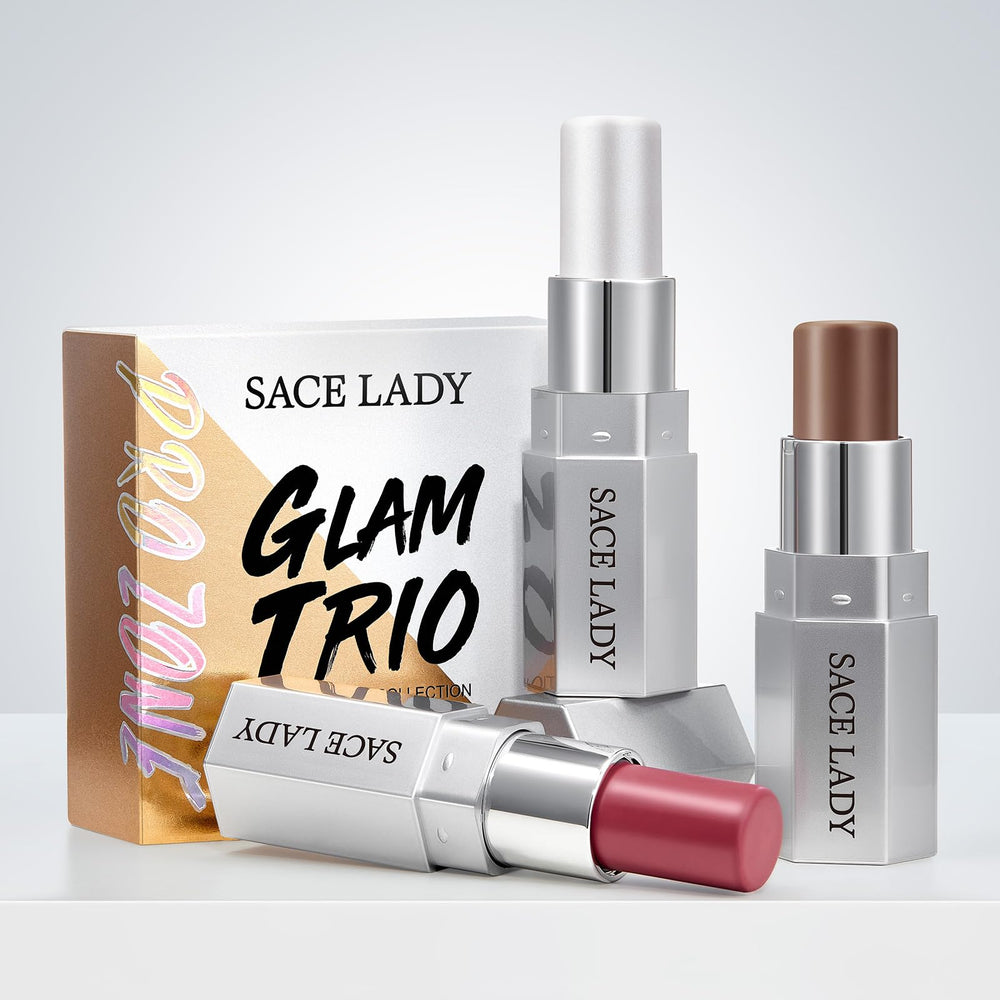 SACE LADY contour stick final look with soft matte finish