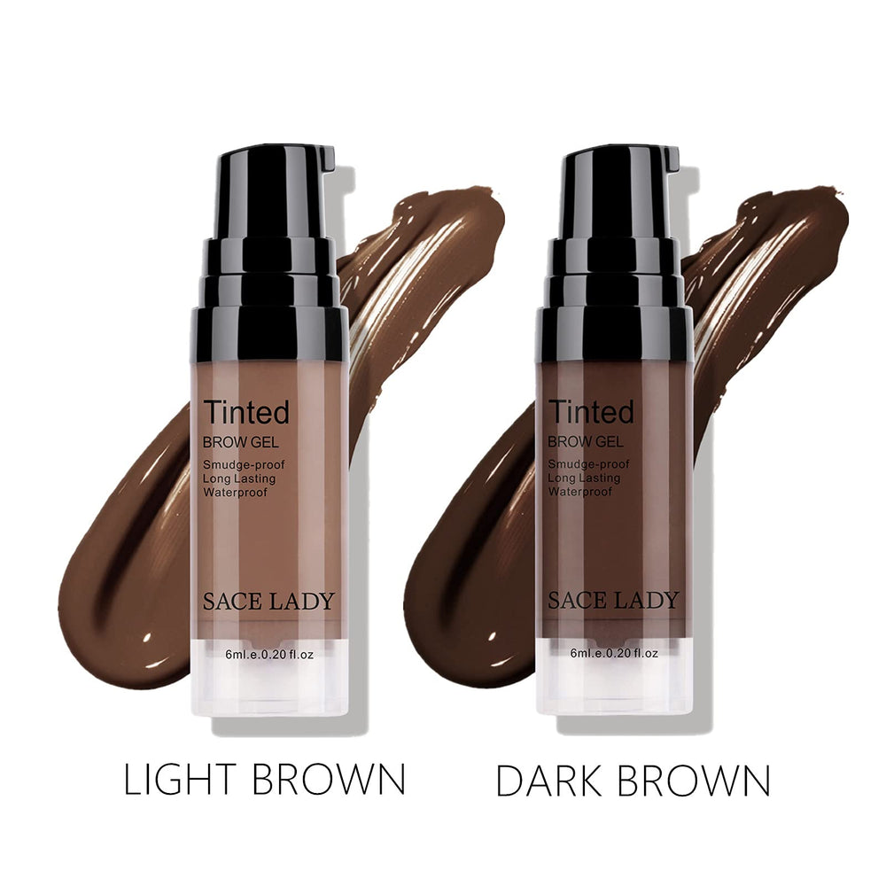SACE LADY waterproof brow gel provides smudge-proof wear all day.