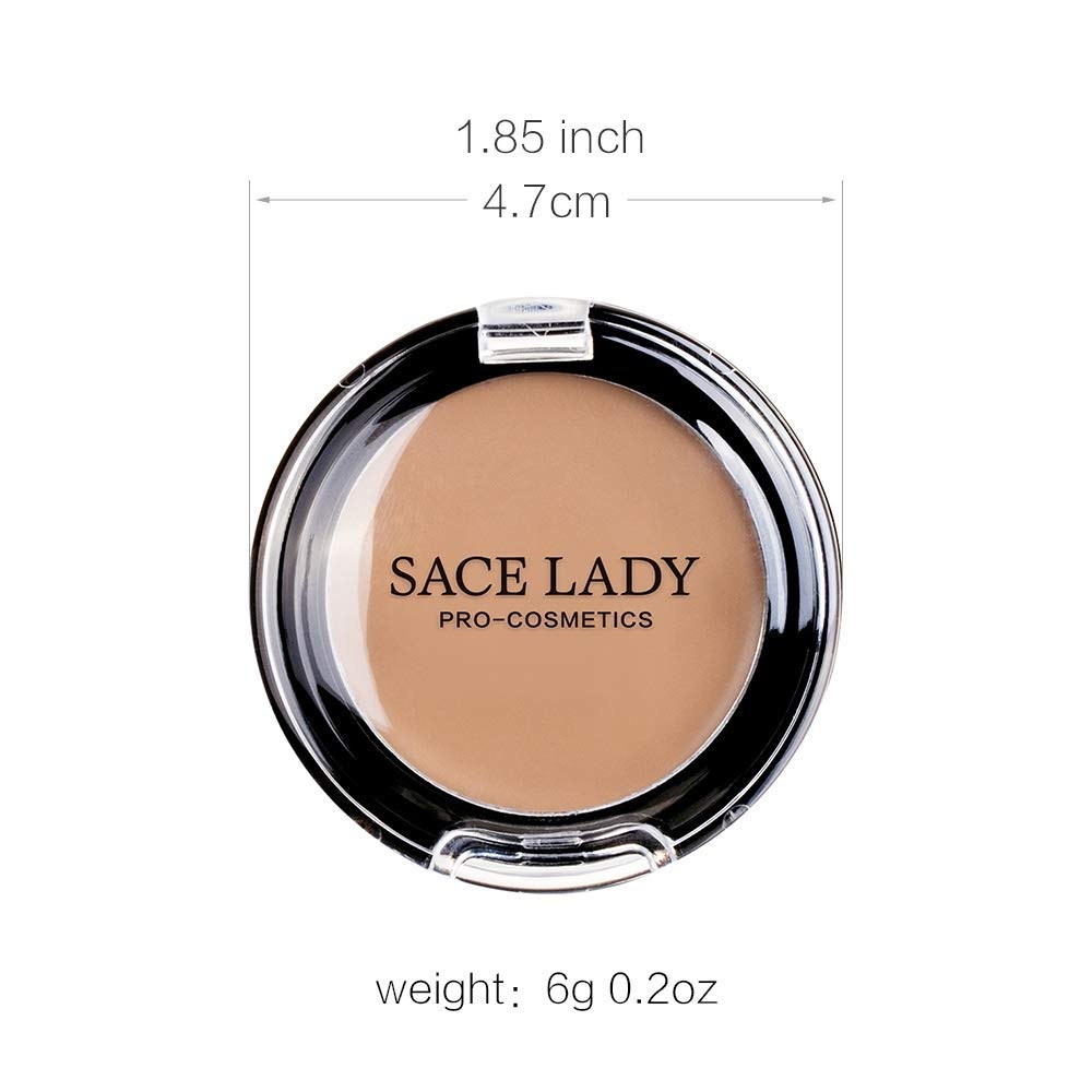 SACE LADY waterproof concealer texture on skin for long wear