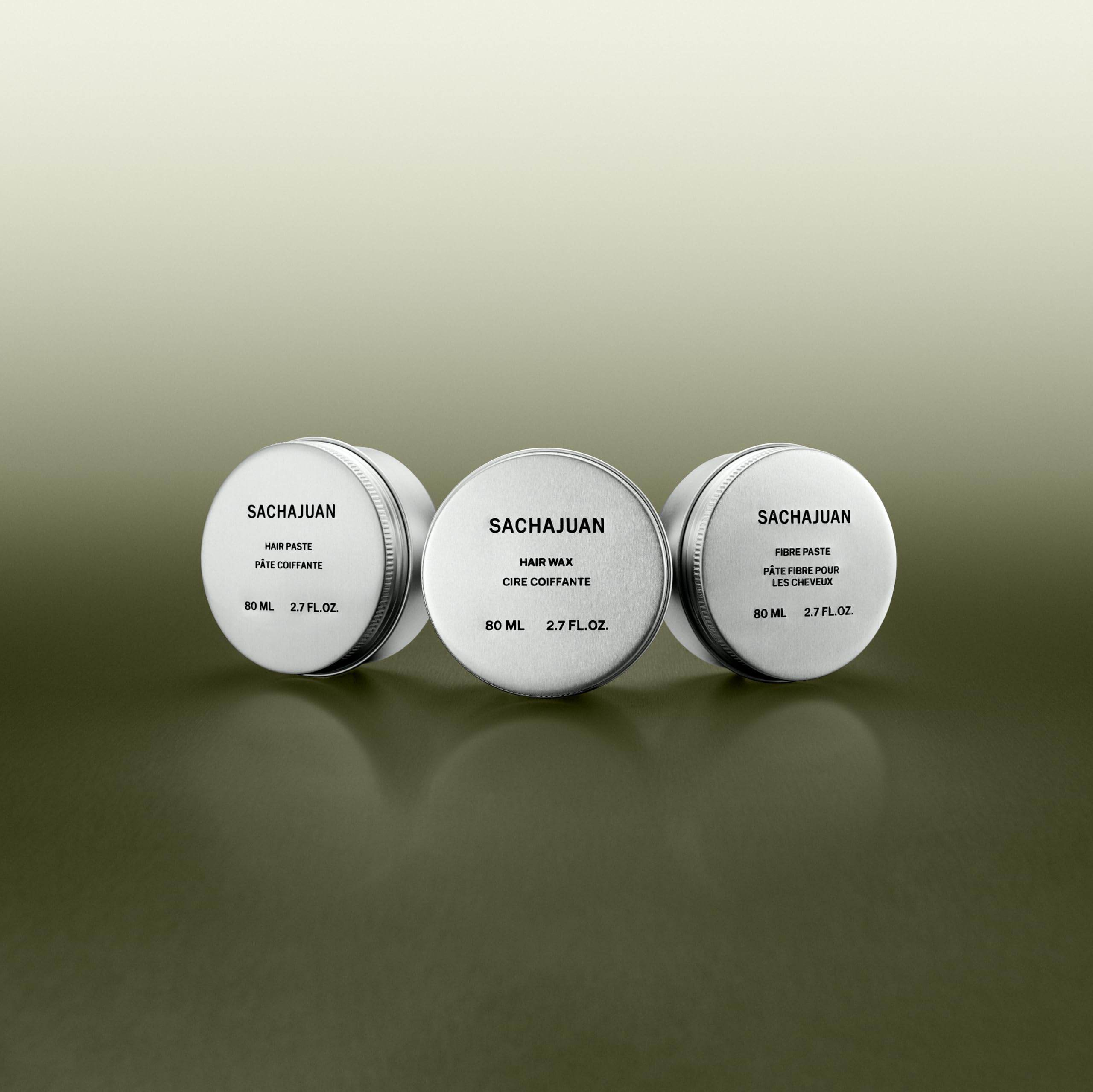 SACHAJUAN Hair Wax textured finish adds definition and shine.