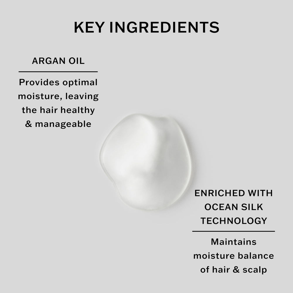 SACHAJUAN Moisturizing Shampoo hair shine after wash.