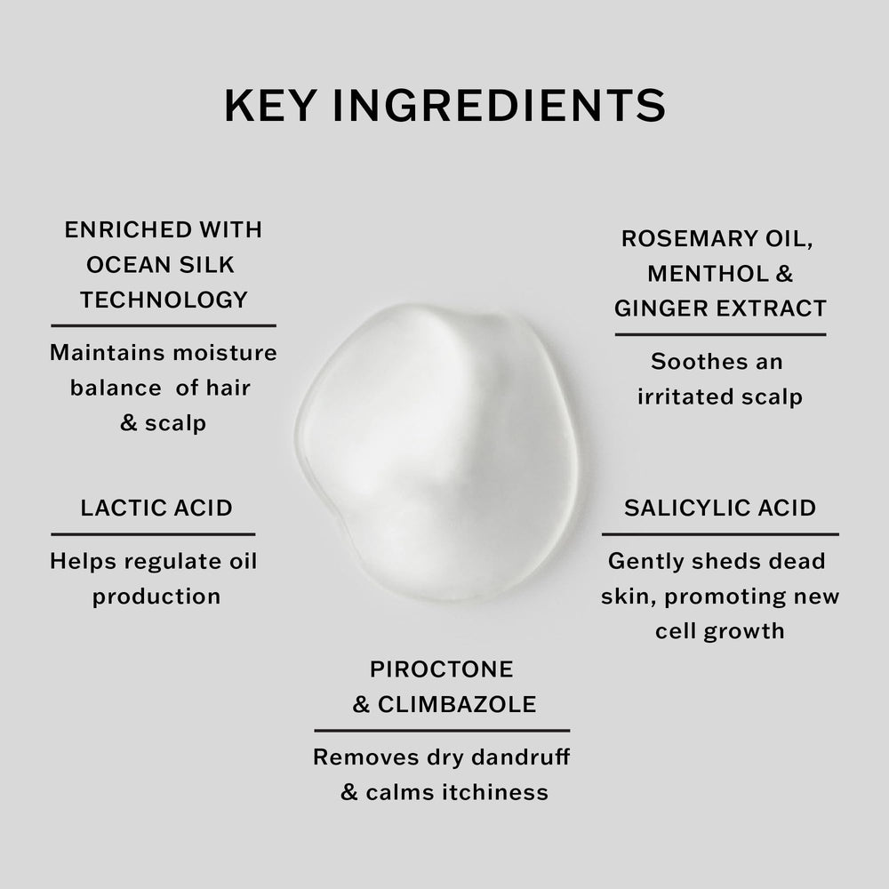 SACHAJUAN ingredients rosemary and menthol highlight refreshing moisture balance.