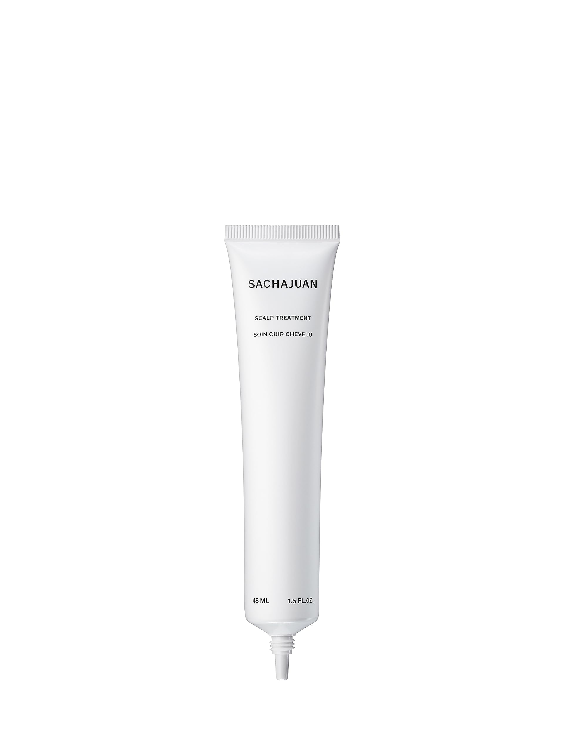 Hydrates hair while balancing scalp moisture with SACHAJUAN Scalp Treatment.