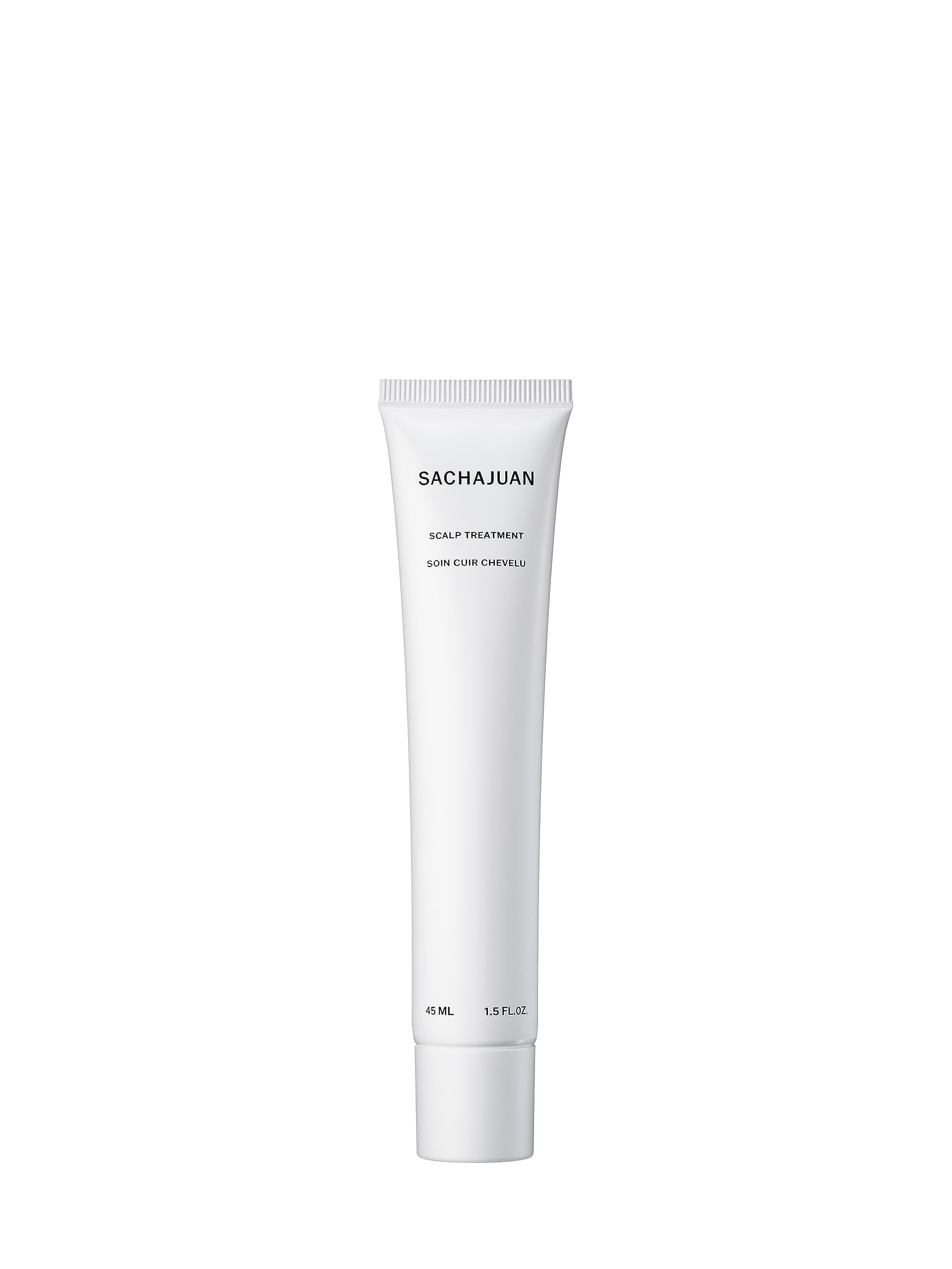 Creamy texture of SACHAJUAN Scalp Treatment for easy daily application.