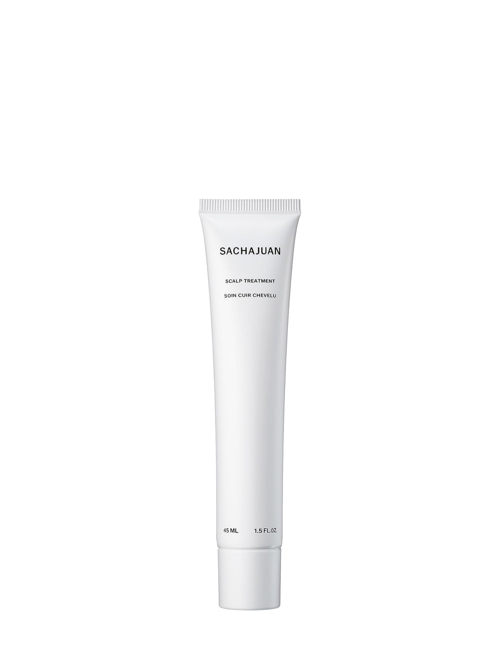 Creamy texture of SACHAJUAN Scalp Treatment for easy daily application.