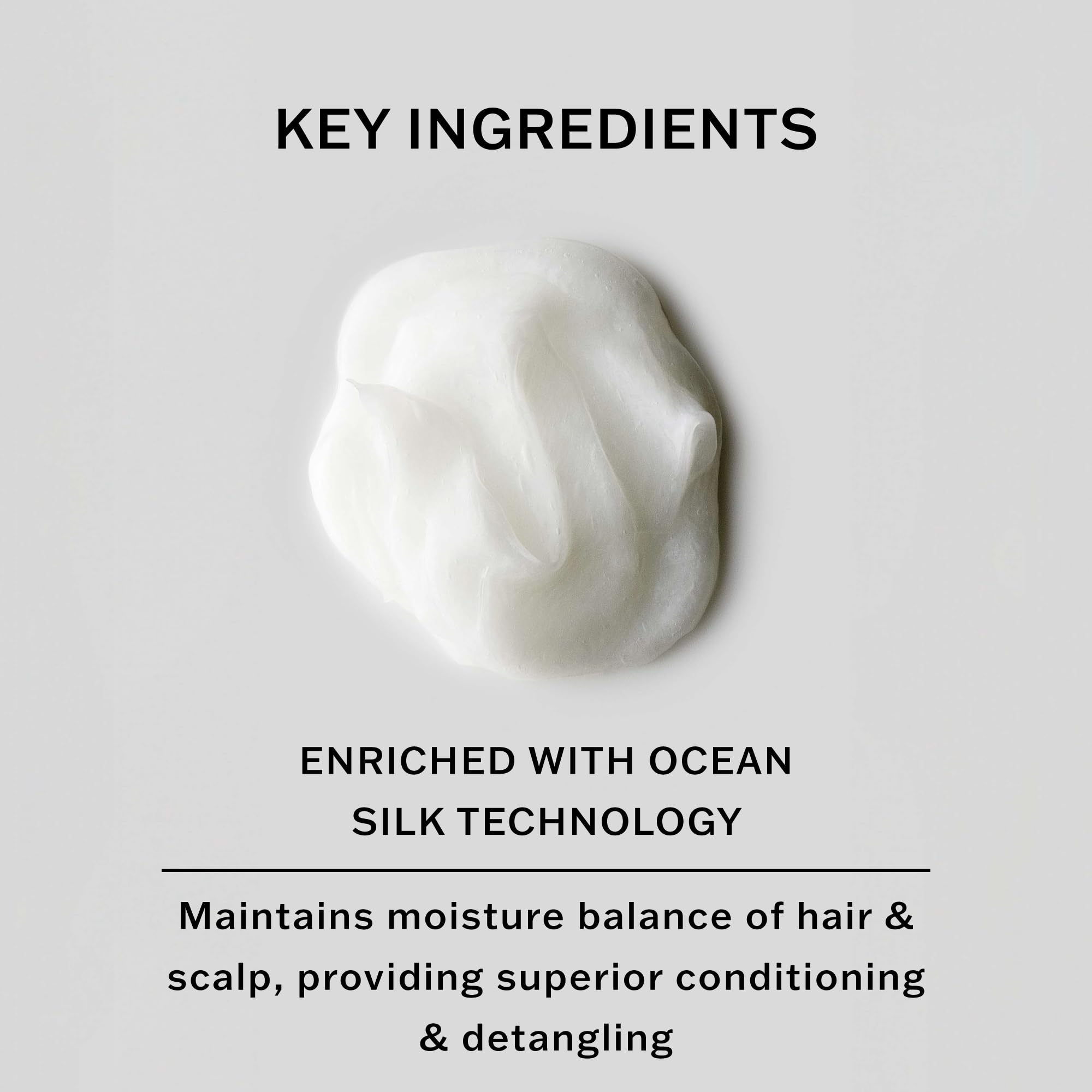 SACHAJUAN vegan cruelty-free label on conditioner packaging for clean beauty.