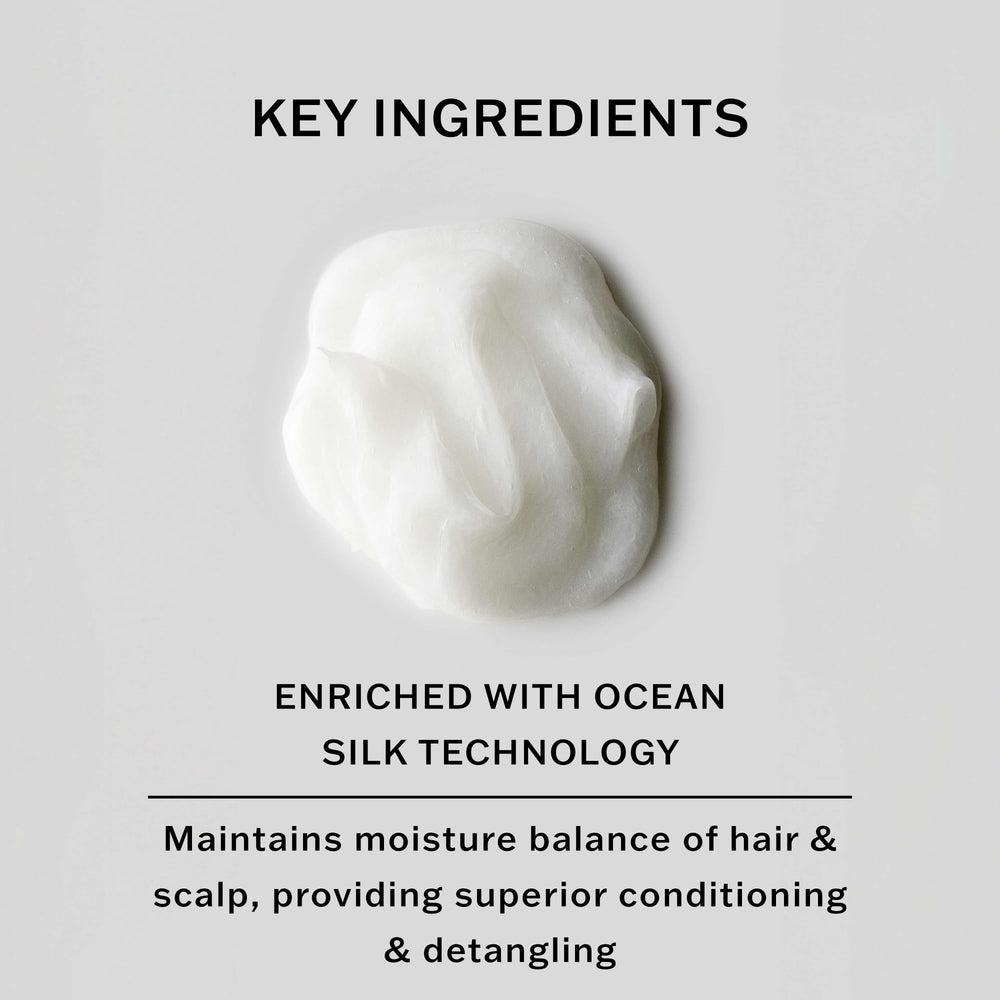 SACHAJUAN vegan cruelty-free label on conditioner packaging for clean beauty.