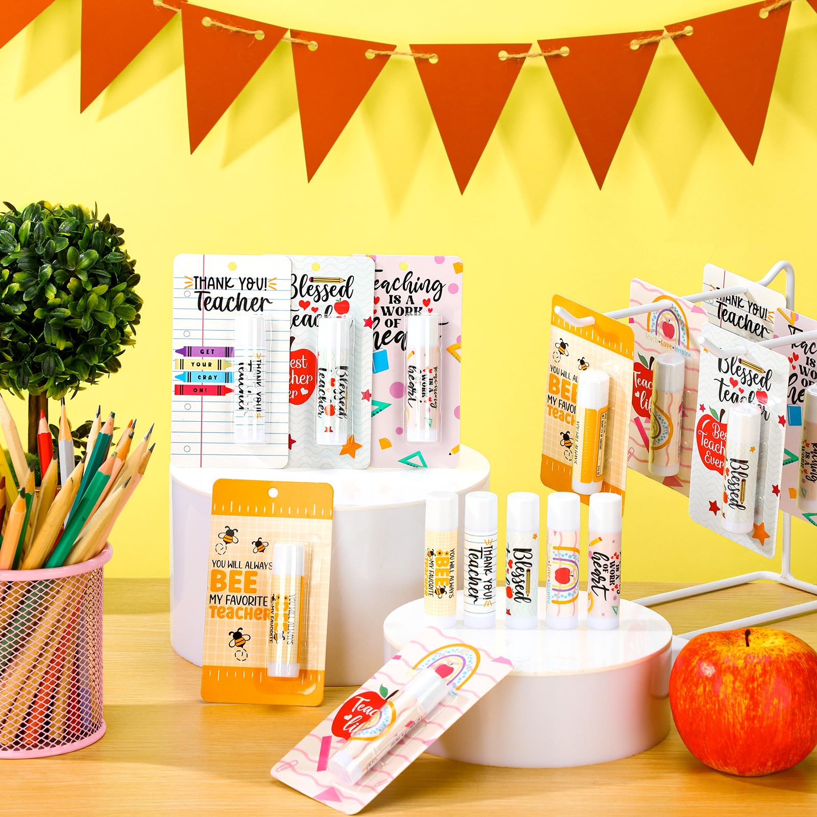 Sacubee bulk lip balm gift set ready for gifting at events