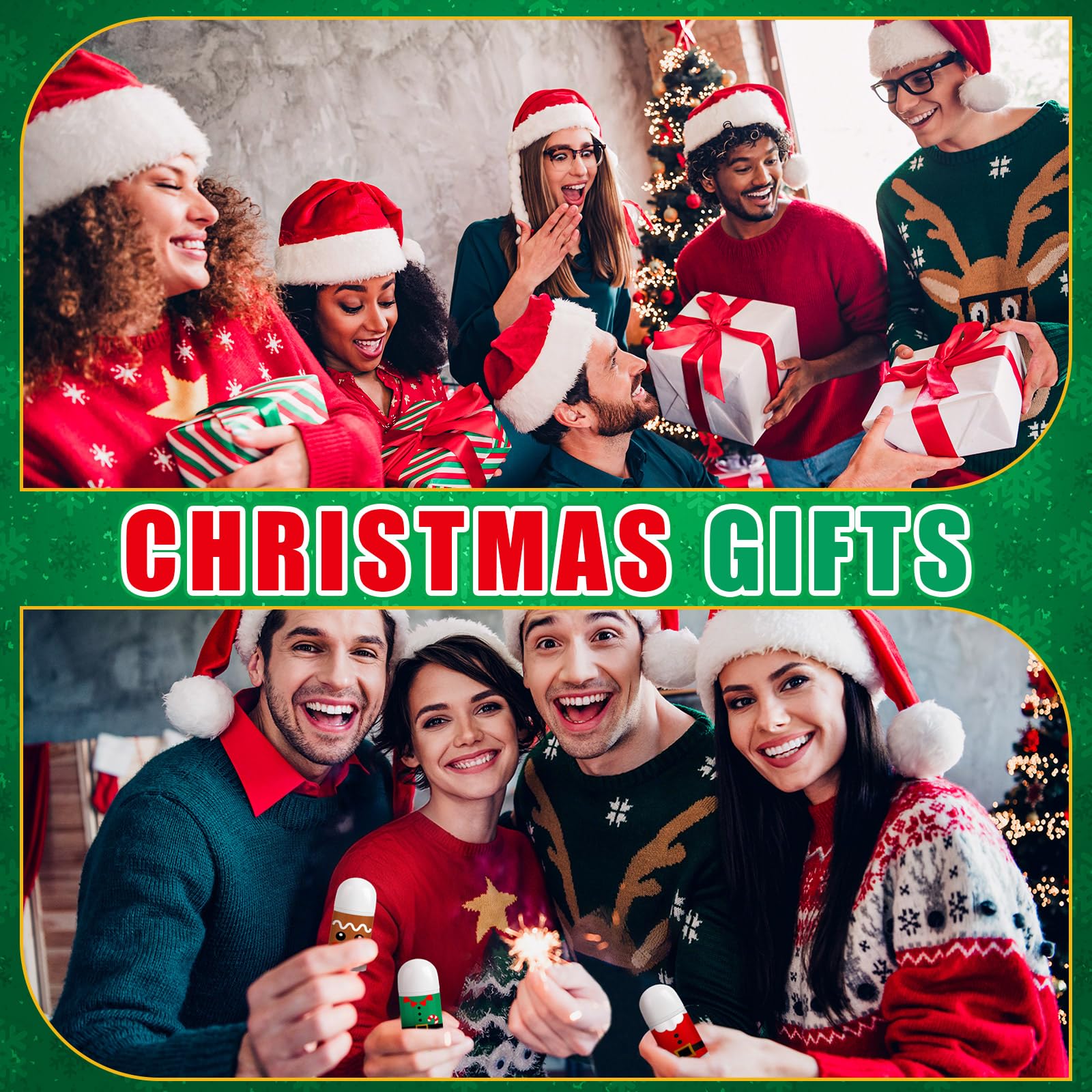 Sacubee Christmas party gift lip balm, great for exchanges