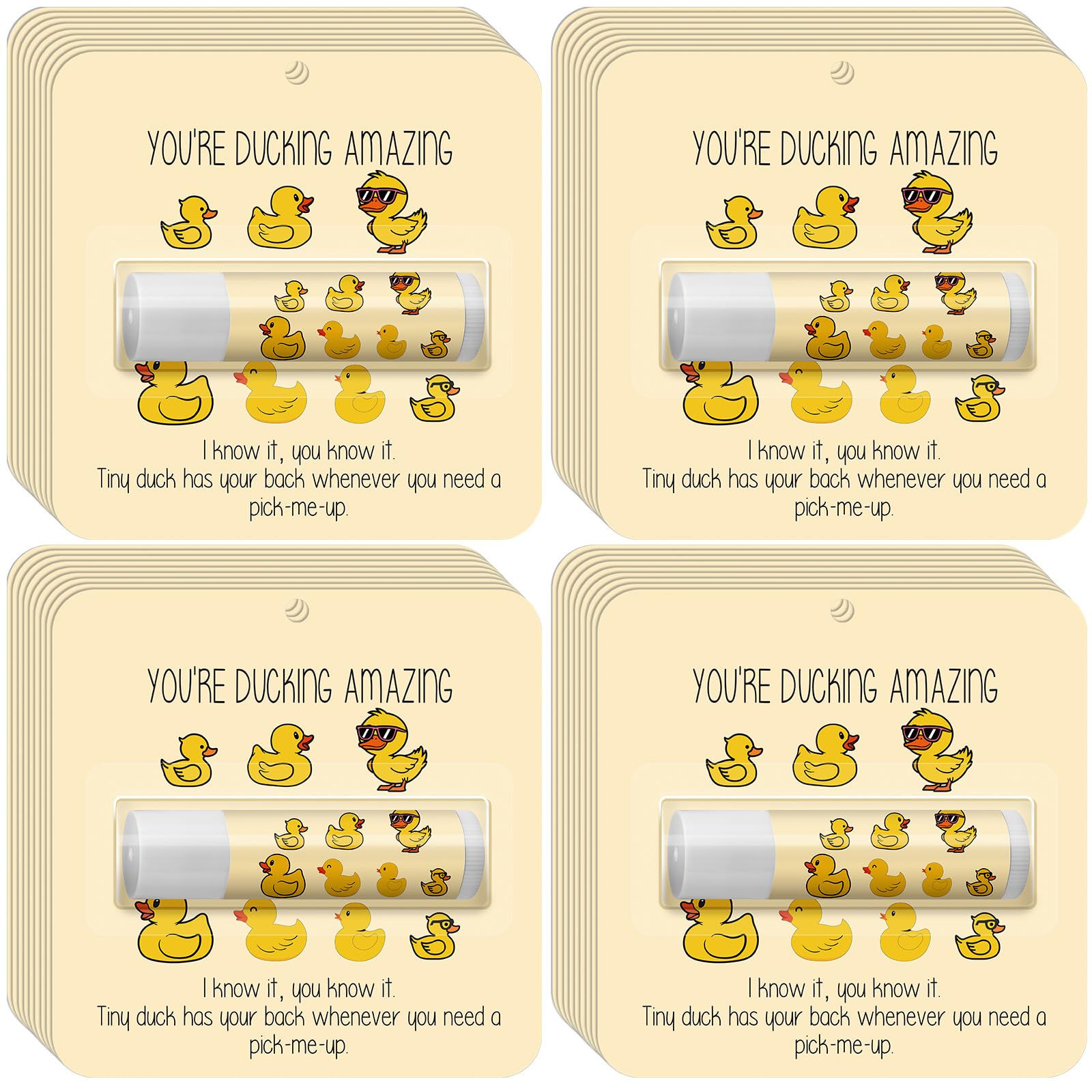Sacubee duck-theme packaging for coworker appreciation and gifts