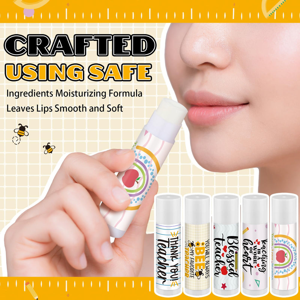 Sacubee individually wrapped lip balm ideal for gifting.