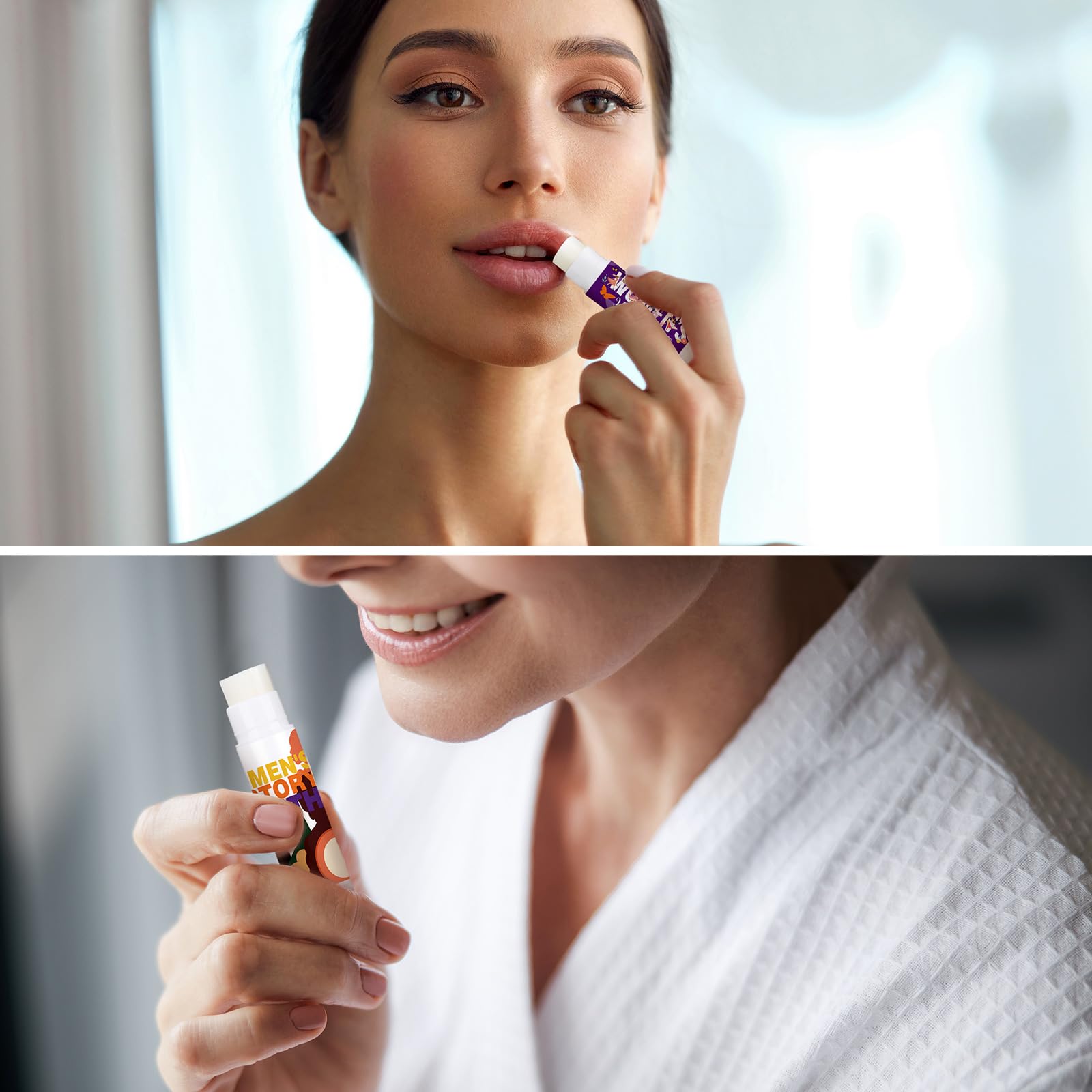Sacubee pomegranate scented lip balm perfect as party favors