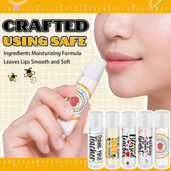 Sacubee moisturizing lip care with beeswax for daily use