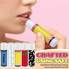 Sacubee teacher week lip balm design on a table for celebrations