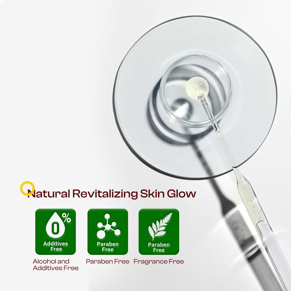 Aloe vera and ginseng ingredients depicted in SADOWAY Glycolic Toner formulation.
