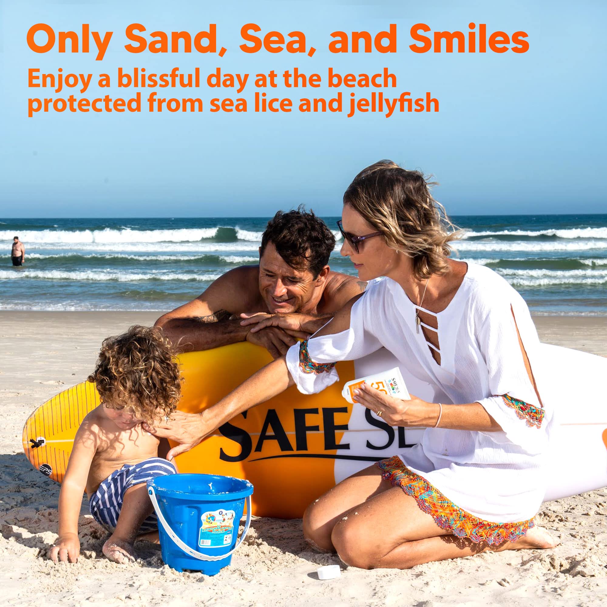 Safe Sea reef-safe biodegradable sunscreen protecting corals while you swim