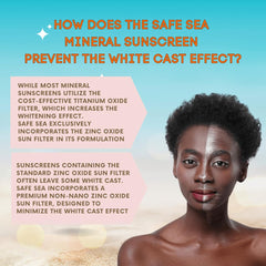 Safe Sea travel-size tubes, two 60ml each, for reef-safe sun protection on the go.