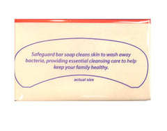 Safeguard antibacterial bath bar pack side view for household use