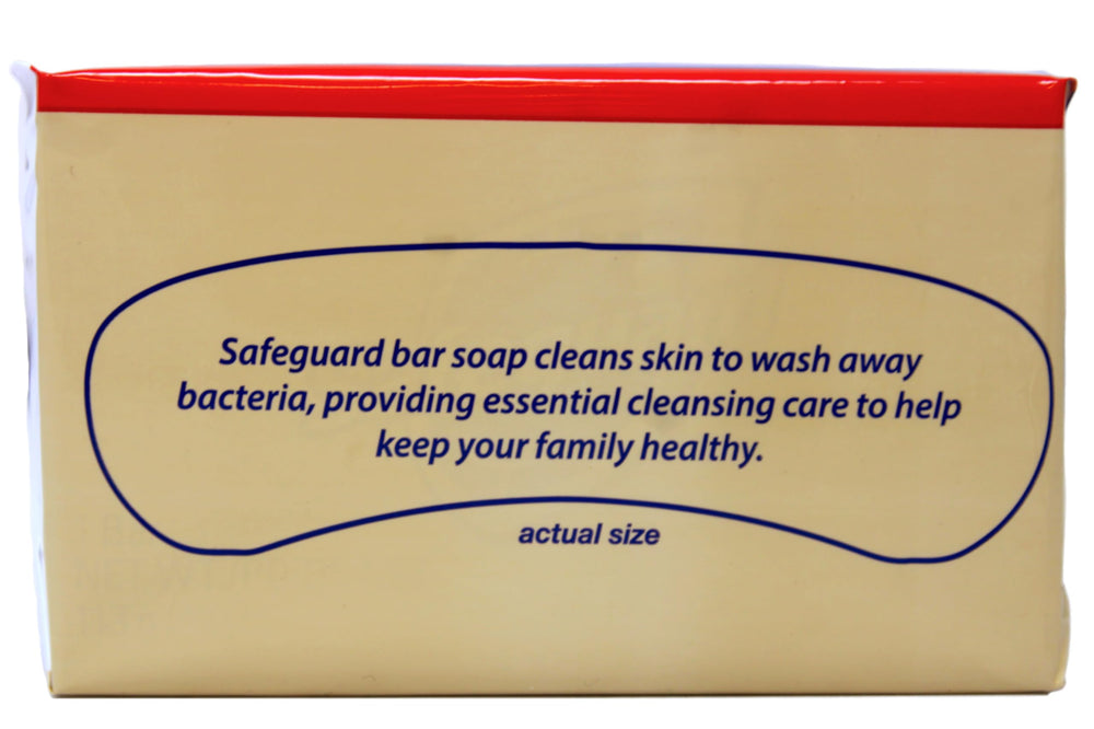 Stacked Safeguard bars highlighting long-lasting performance for busy households