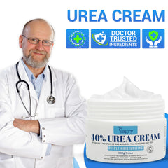 Sagry Urea 40% hand application demonstrating quick absorption.