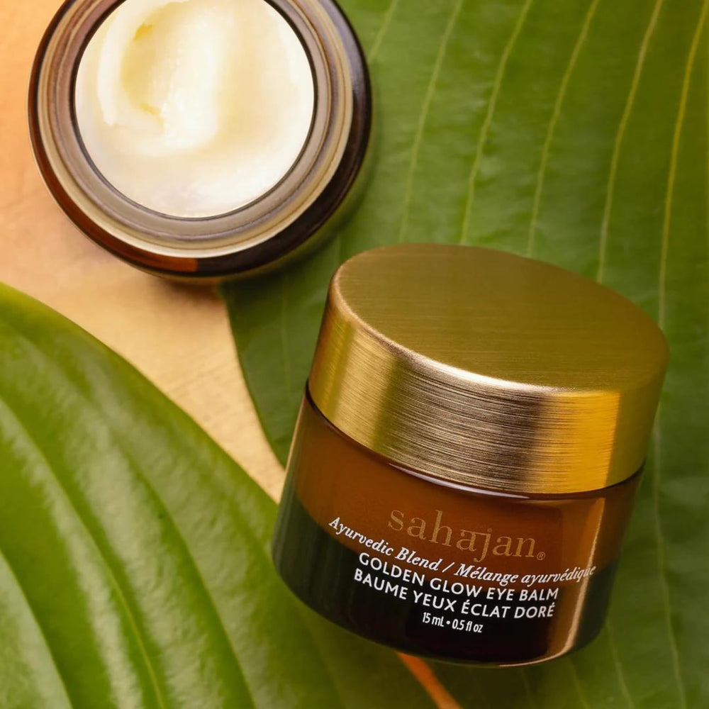 Gotu Kola-based Sahajan balm supports elasticity near the eye contour