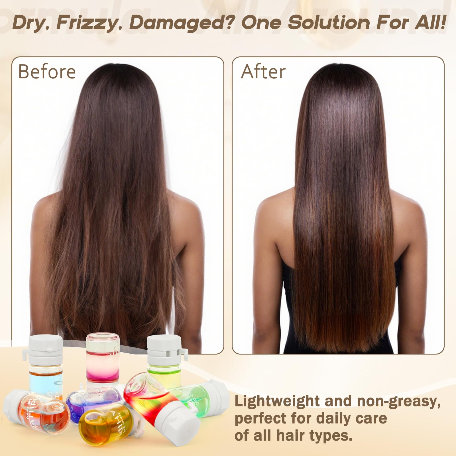 SAHIPUB Lightweight, non-greasy formula suited for all hair types