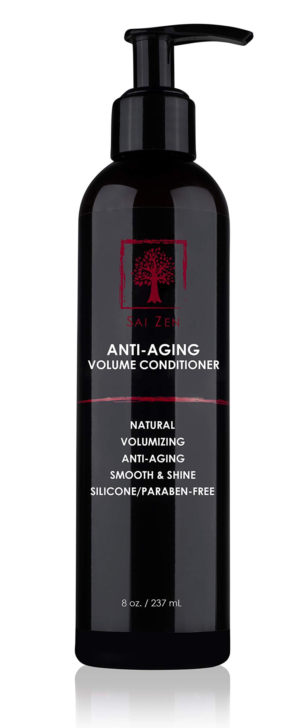 Sai Zen Anti-Aging Volume Conditioner bottle for fuller-looking, hydrated hair