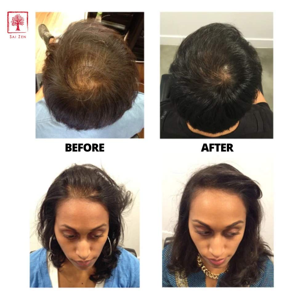 Sai Zen Volume Plus shampoo lather creating volume while cleansing hair.