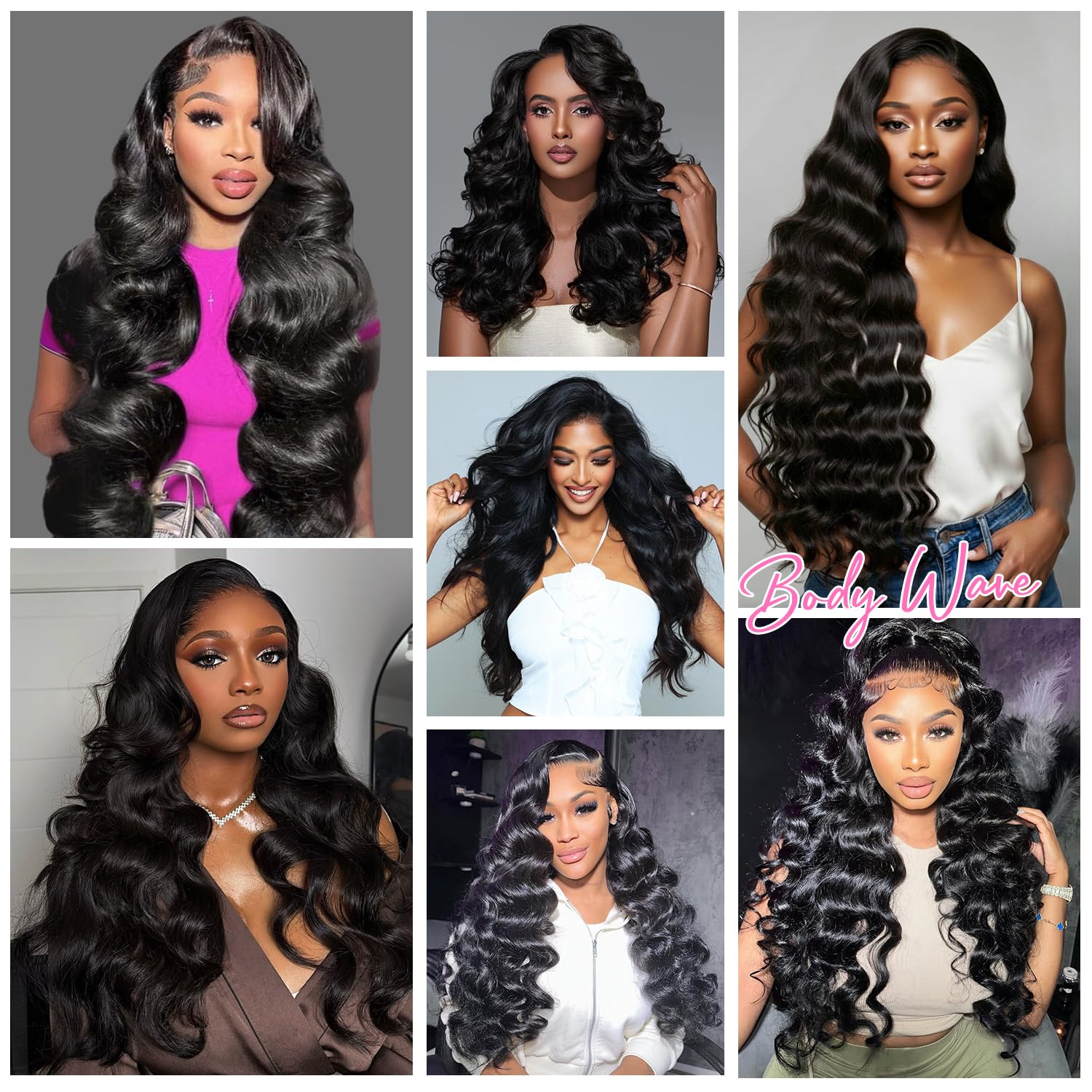 Saiclout natural colour bundle ready to blend with your own hair.