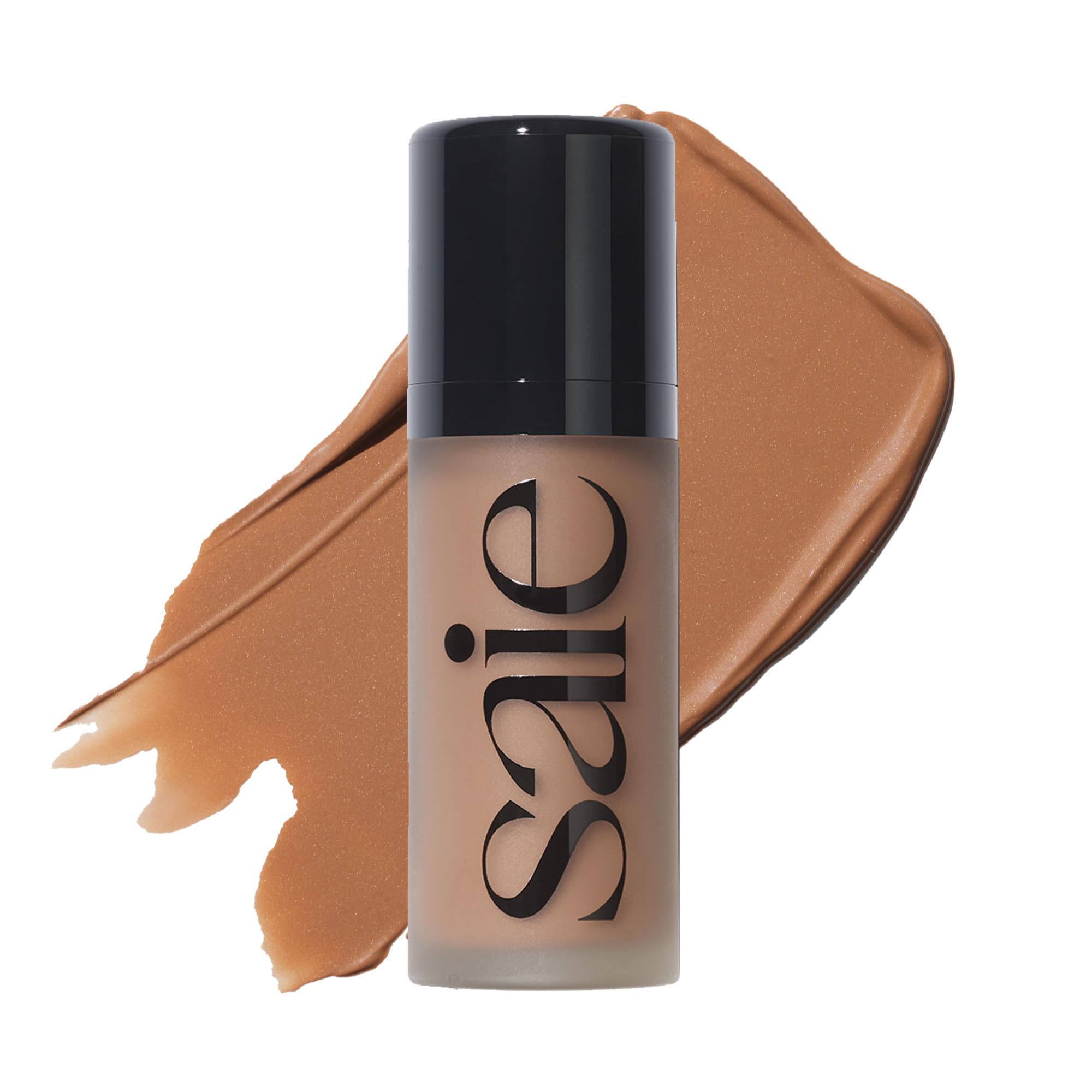 Saie Dew Bronze bottle with pour for easy, precise bronze application.