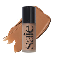 Saie Dew Bronze bottle with pour for easy, precise bronze application.