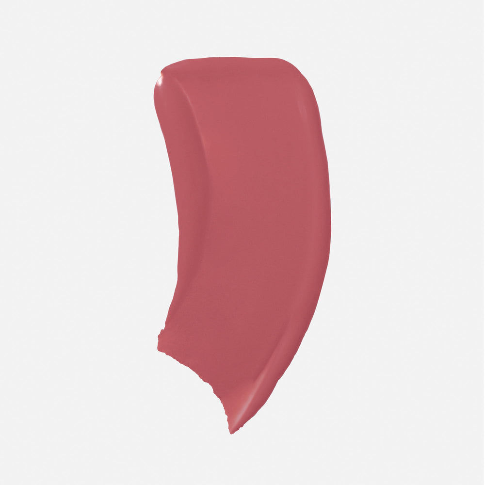Saie Dew Liquid Blush doe-foot wand for precise, buildable color placement.