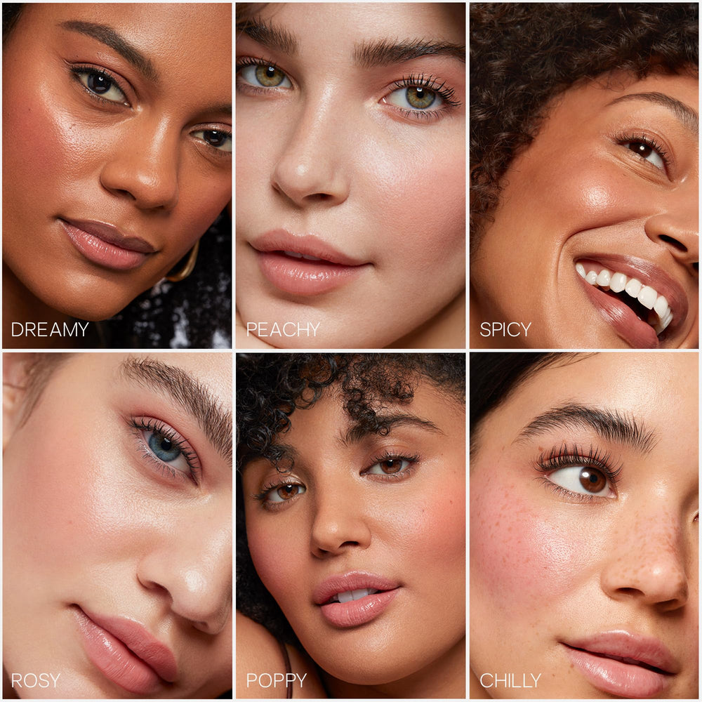 Creamy finish of Saie Dew gives a soft, dewy radiance on skin.