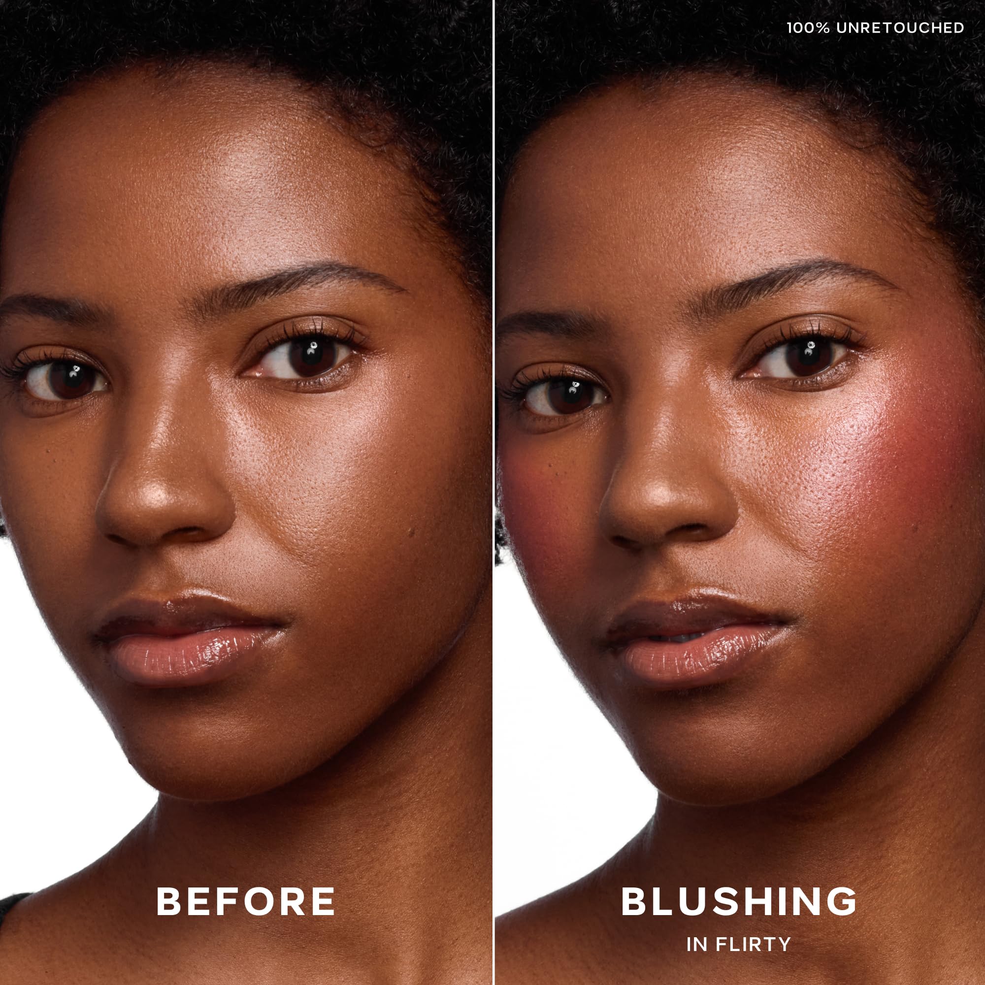 Saie Dew Liquid Blush tinted glow on skin for a lit-from-within finish