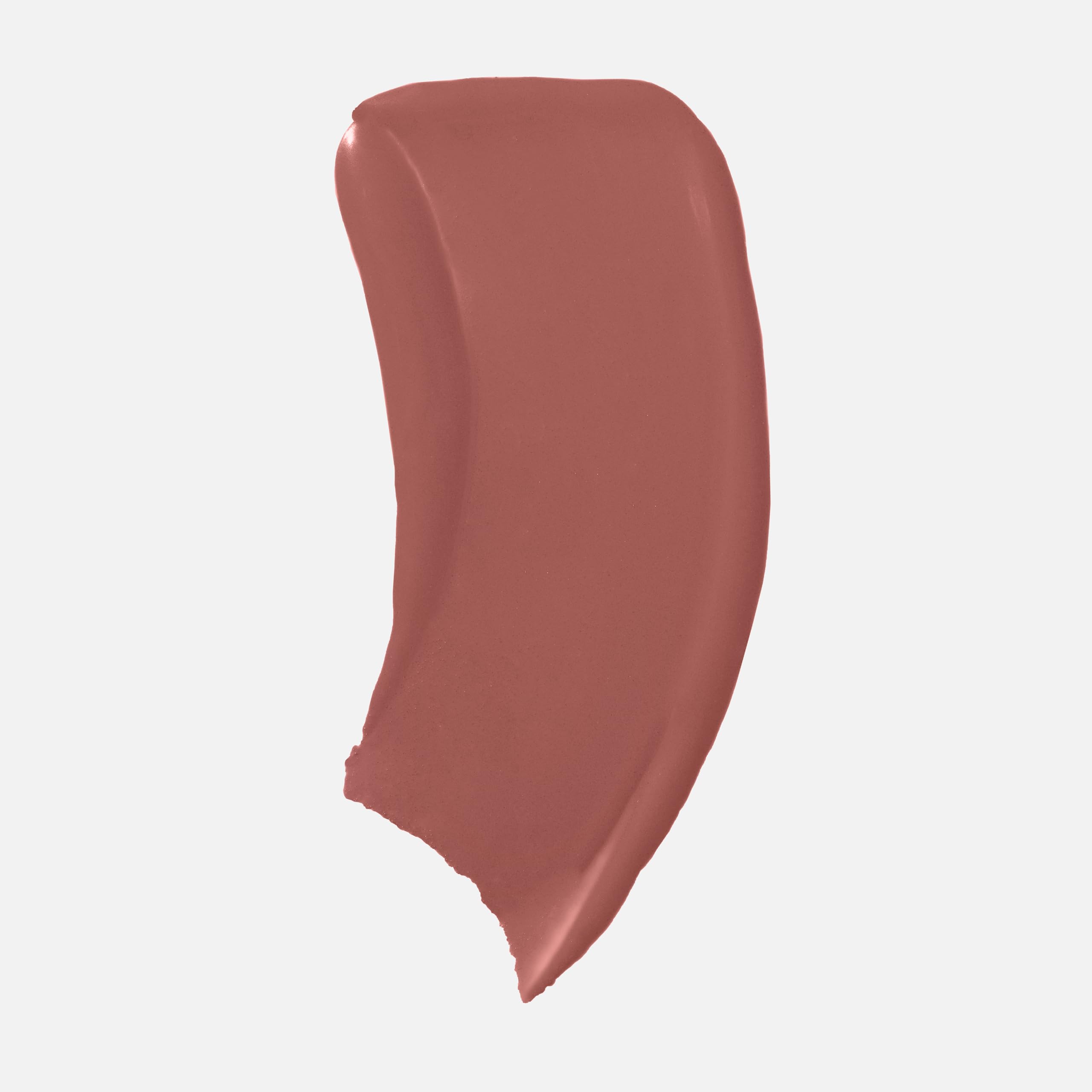 Saie Dew Liquid Blush wand with doe-foot for precise application