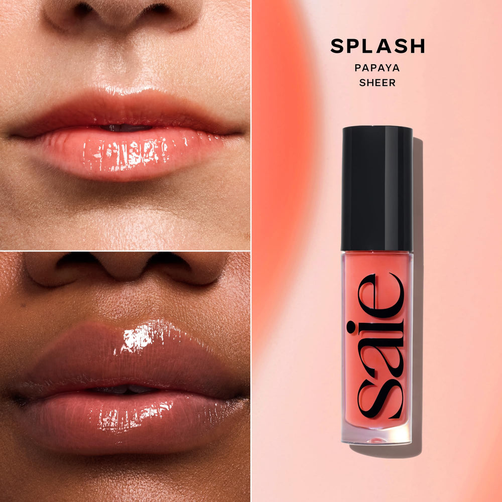 Saie Glossybounce with hyaluronic acid for hydrated lips