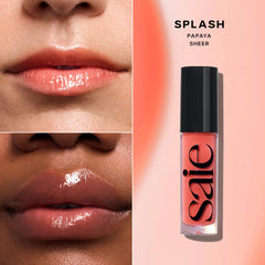Saie Glossybounce with hyaluronic acid for hydrated lips